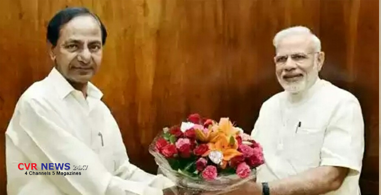 cm kcr met pm modi